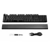 be quiet! Light Mount Silent Linear DE ISO klávesnica herná USB QWERTZ nemecká čierna