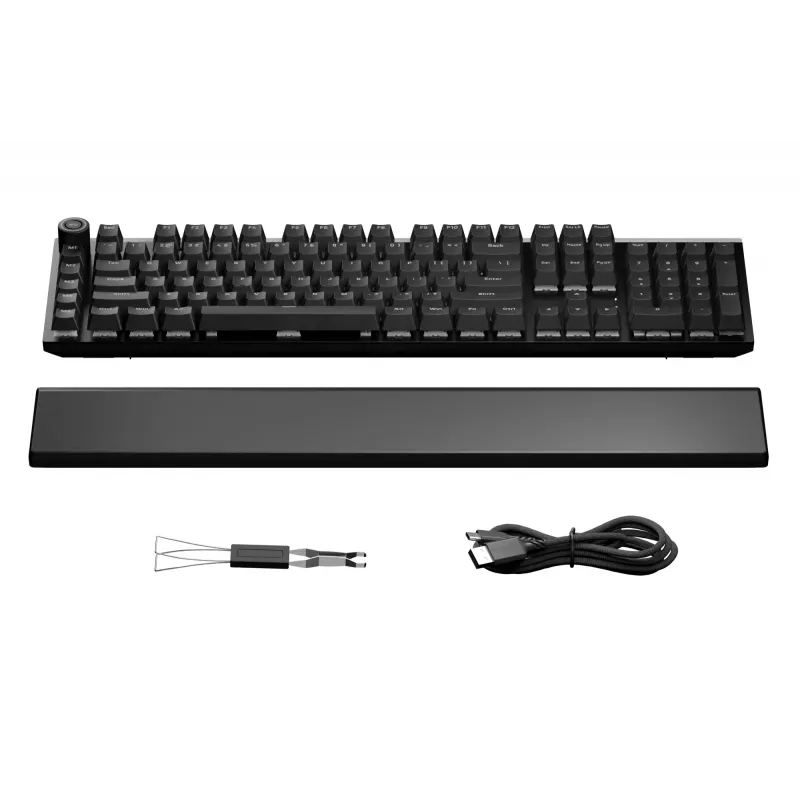 be quiet! Light Mount Silent Tactile DE ISO klávesnica herná USB QWERTZ nemecká čierna