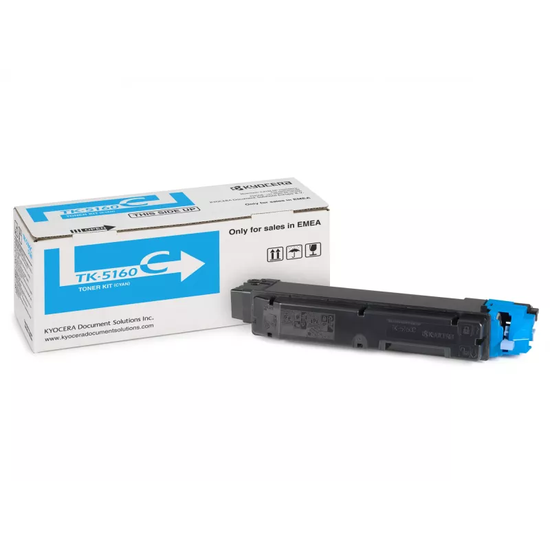 KYOCERA TK-5160C tonerová kazeta 1 kus originálna azúrová