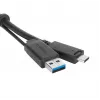 Targus ACC1133GLX USB kábel USB 3.2 Gen 1 (3.1 Gen 1) 1 m USB C čierny