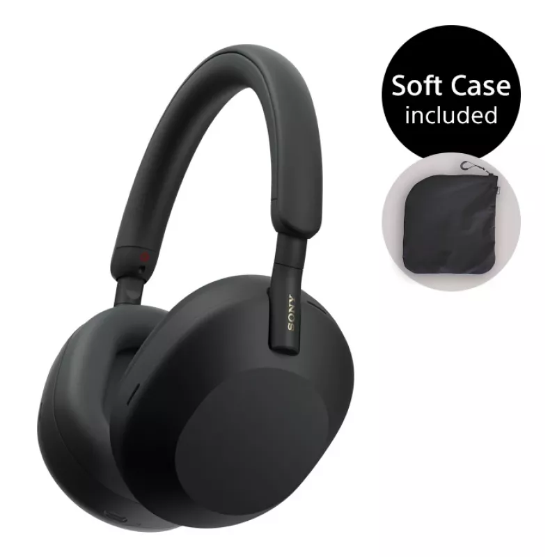 Sony WH-1000XM5SA headset káblový a bezdrôtový hlavový most hudba USB Type-C Bluetooth čierny