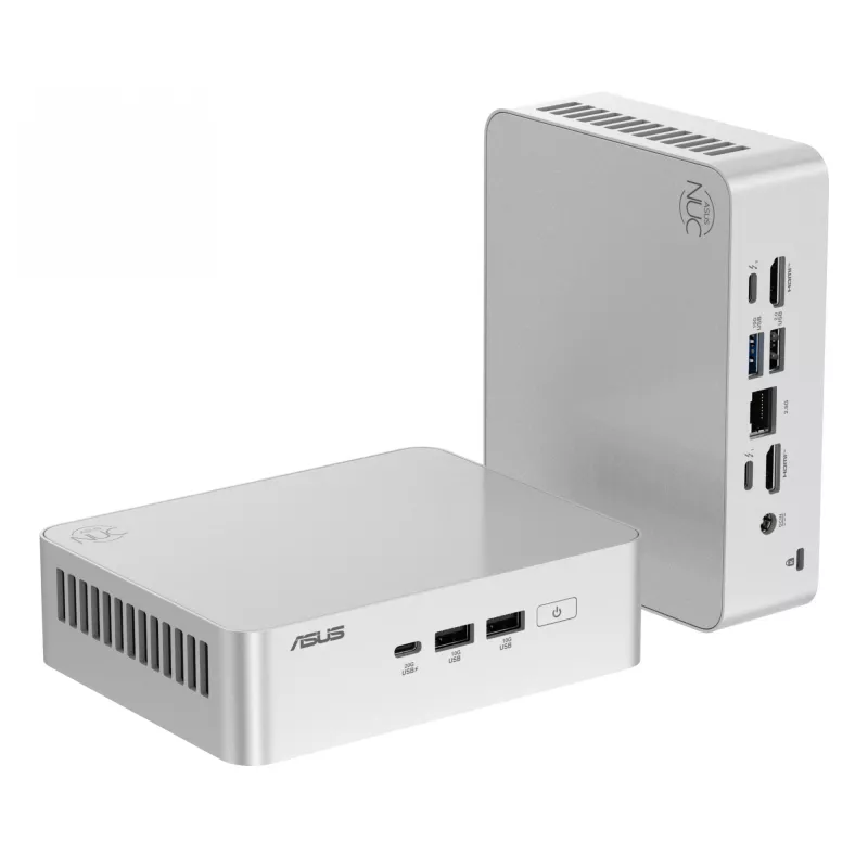 ASUS NUC 15 Pro+ RNUC15CRSV500002 mini PC barebone, Intel Core Ultra 5 vPro, Wi-Fi 7, Bluetooth 5.4