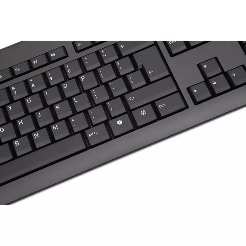 TERRA 1500 káblová [US/EU] klávesnica univerzálna USB QWERTY US-anglická čierna