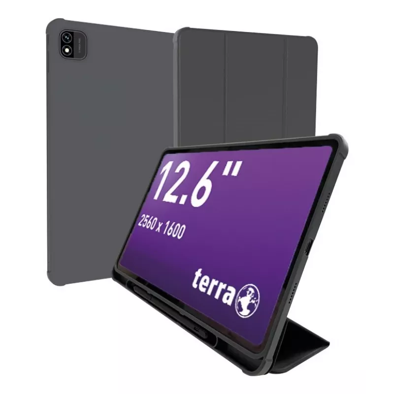 TERRA PAD 1201 4G Mediatek LTE 256 GB 32 cm (12.6 palca) 8 GB Wi-Fi 5 (802.11ac) Android 14 antracitová