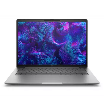 HP ZBook 8 G1i Intel Core Ultra 5 225H mobilná pracovná stanica 35,6 cm (14 palcov) dotykový displej WUXGA 16 GB DDR5-SDRAM 512 GB SSD NVIDIA RTX 500 Ada Wi-Fi 7 (802.11be) Windows 11 Pro strieborná