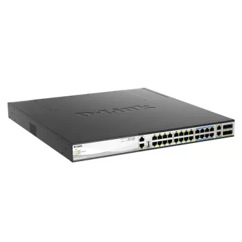 D-Link DMS-3130-30PS sieťový switch Managed L3 2.5G Ethernet (100/1000/2500) Power over Ethernet (PoE) 1U čierny