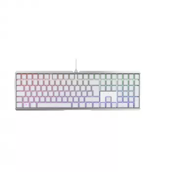 Herná klávesnica CHERRY MX 3.0S RGB USB QWERTZ nemecká biela 110 klávesov