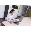 BakkerElkhuizen Evoluent 4 Wireless, pravá ruka, vertikálny dizajn, laser, RF Wireless, 2600 DPI, čierna, modrá