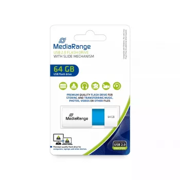 USB kľúč MediaRange 64 GB USB Type-A 2.0 MR974