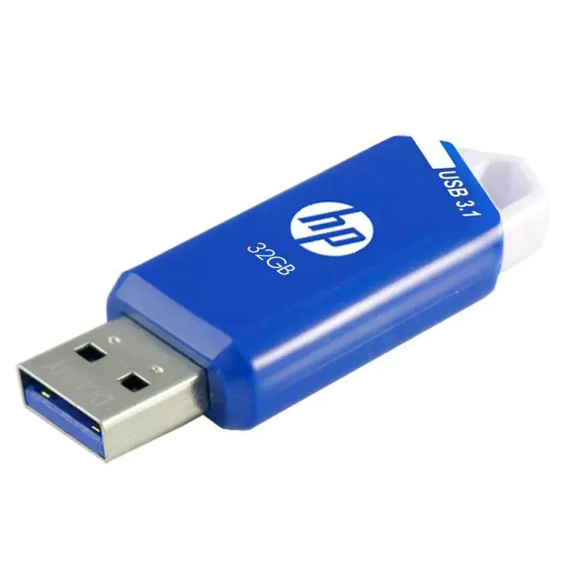HP x755w balenie 3 ks USB kľúč 32 GB USB Type-A 3.2 Gen 1 (3.1 Gen 1) modrá, biela