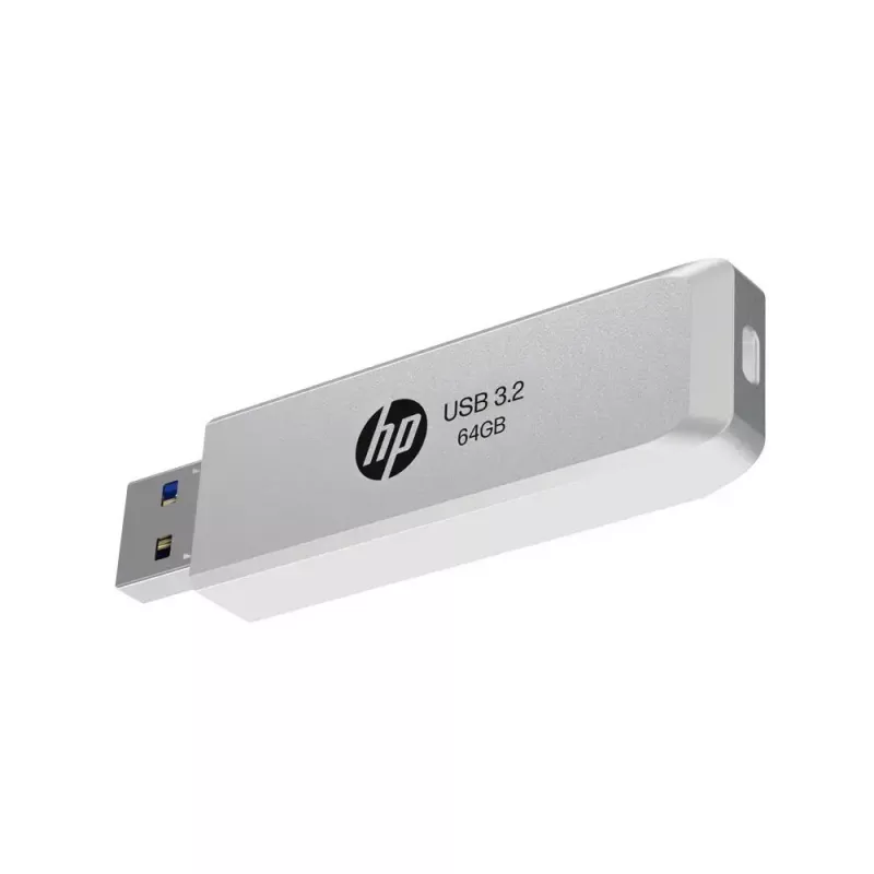 USB kľúč HP HPFD819W-A-64 64 GB USB Type-A 3.2 Gen 2 (3.1 Gen 2) strieborný, Slide formát