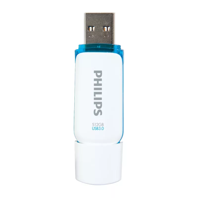 USB flash disk Philips FM51FD75B 512 GB, USB Type-A, USB 3.2 Gen 1 (3.1 Gen 1), biely