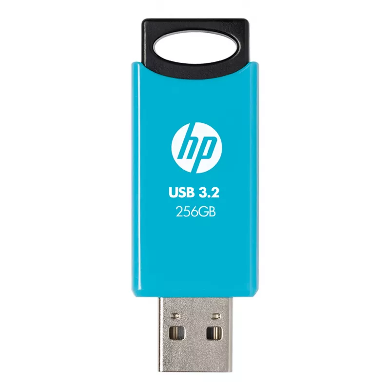 USB flash disk HP 712w 256 GB USB Type-A 3.2 Gen 1 (3.1 Gen 1) modrý — Slide formát
