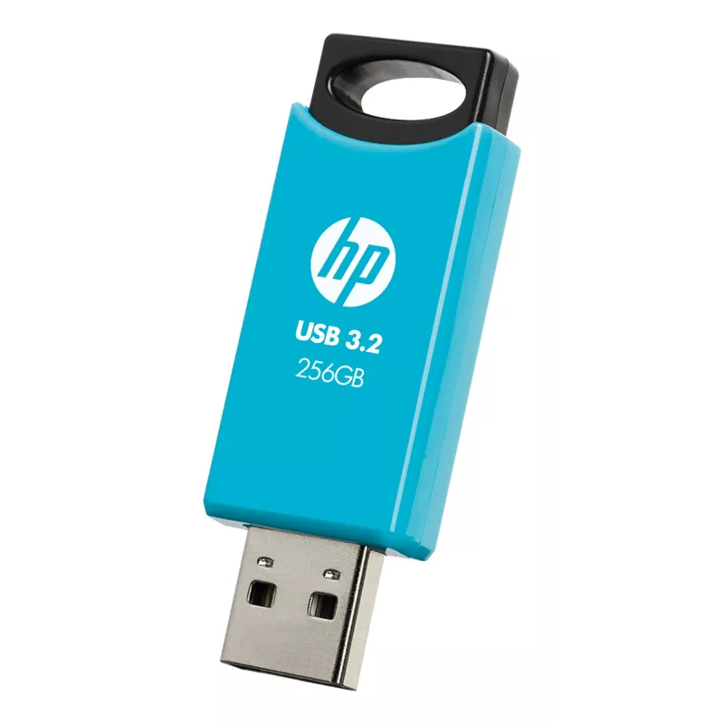 USB flash disk HP 712w 256 GB USB Type-A 3.2 Gen 1 (3.1 Gen 1) modrý — Slide formát