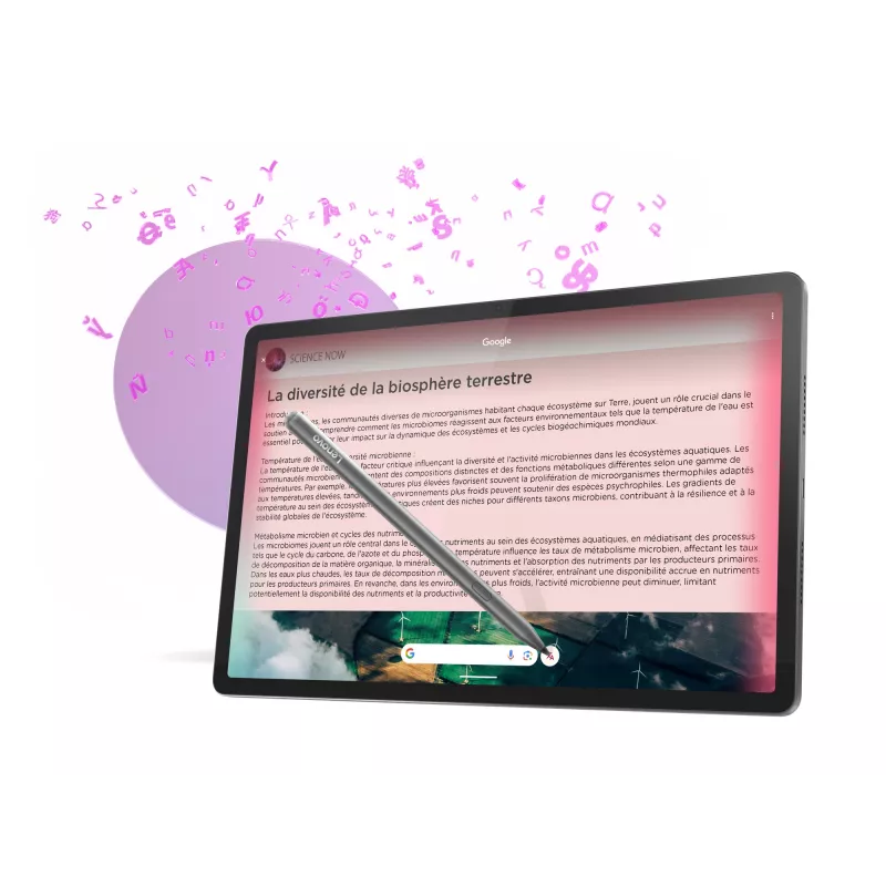 Lenovo Idea Tab Pro ZAE40013GR tablet, 32,3 cm (12,7 palca) 3K 2944x1840 144 Hz, MTD8300, 8 GB RAM, 256 GB, Wi-Fi, Android 14, s perom, sivý