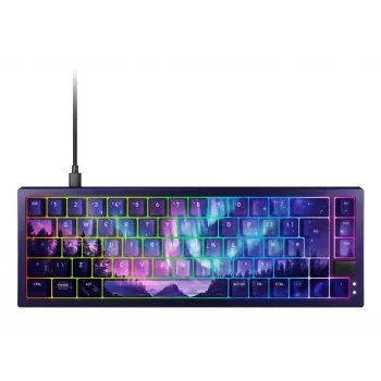 Mechanická klávesnica Cherry NORTHERN LIGHT Bundle 65% QWERTZ nemecká USB RGB 2 m kábel viacfarebná