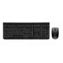 CHERRY DW 3000 klávesnica myš v cene univerzálna RF bezdrôtová AZERTY belgická čierna