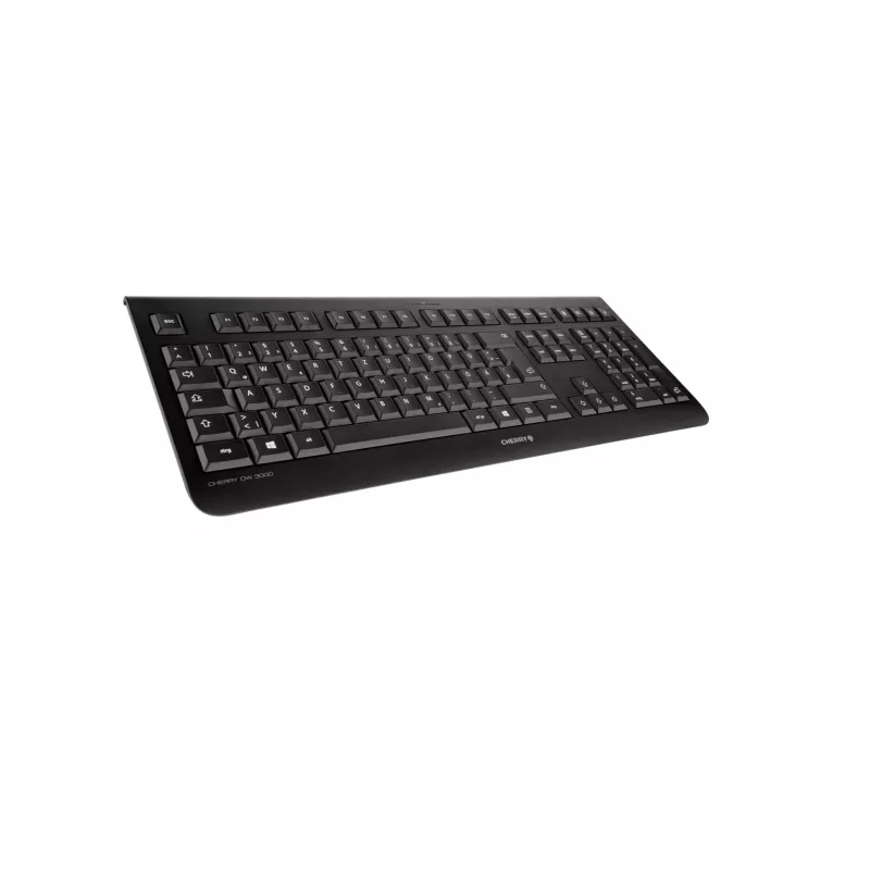 CHERRY DW 3000 klávesnica myš v cene univerzálna RF bezdrôtová AZERTY belgická čierna