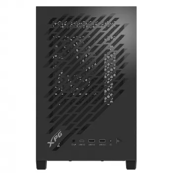 XPG VALOR AIR NANO MID-TOWER skriňa - čierna, Midi-Tower, PC, čierna, micro-ATX, Mini-ITX, SPCC, 17 cm