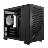 XPG VALOR AIR NANO MID-TOWER skriňa - čierna, Midi-Tower, PC, čierna, micro-ATX, Mini-ITX, SPCC, 17 cm