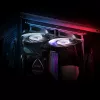 XPG VENTO PRO 120 PWM čierny, ventilátor, 12 cm, 450 ot/min, 2500 ot/min, čierna, biela