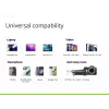 Conceptronic 3-portová 67W GaN USB PD nabíjačka s USB-C káblom, USB-C x 2, USB-A x 1, QC 3.0, PPS