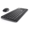 Sada klávesnice a myši Dell KM3322W — bezdrôtová RF, Full-Size nemecká QWERTZ, čierna