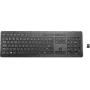 HP Wireless Premium klávesnica, Full-Size, bezdrôtová, membránová, čierna