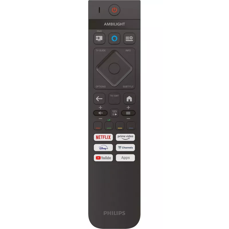 Philips 55PUS9000/12 televízor 139,7 cm (55 palcov) 4K Ultra HD QLED Ambilight Smart TV Wi-Fi, čierny
