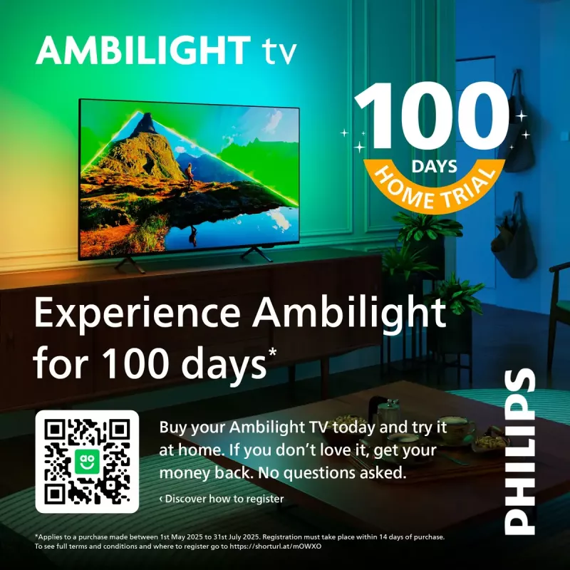 Philips 55PUS8500/12 televízor 139,7 cm (55 palcov) 4K Ultra HD QLED Ambilight Smart TV Wi-Fi, čierny