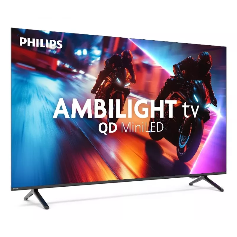 Philips Ambilight 55MLED910/12 Mini LED QLED televízor 139,7 cm (55 palcov) 4K Ultra HD 144 Hz Smart TV Wi-Fi čierny
