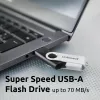 USB kľúč Intenso 128 GB USB-A 3.2 Gen 1x1 čierno-strieborný