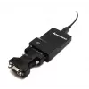 Lenovo USB 3.0 - DVI/VGA USB grafický adaptér 2048 x 1152 pixelov čierny