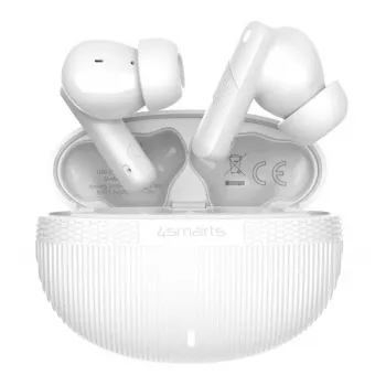 Headset 4smarts SkyBuds Pro ANC True Wireless Stereo TWS in-ear Bluetooth biela dosah 10 m 40 g