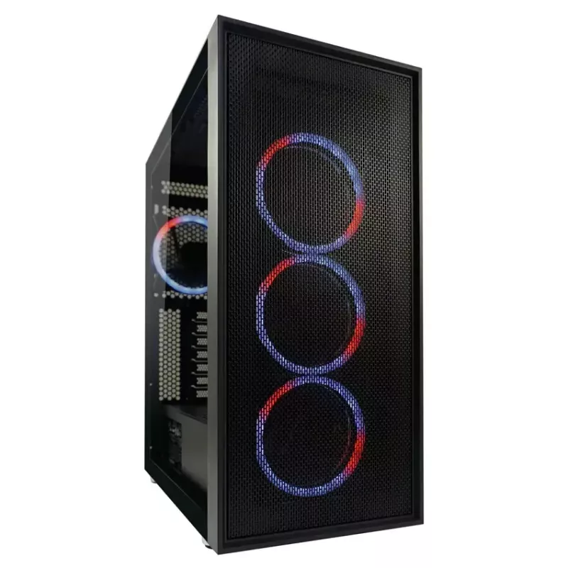 PC skriňa LC-Power Schwarz_Wanderer_X Midi Tower čierna