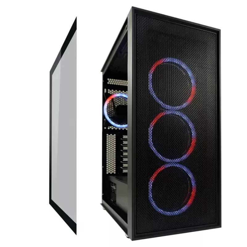 PC skriňa LC-Power Schwarz_Wanderer_X Midi Tower čierna