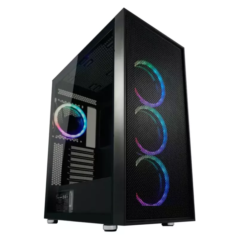 PC skriňa LC-Power Schwarz_Wanderer_X Midi Tower čierna