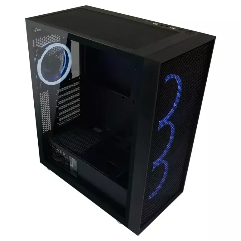 PC skriňa LC-Power Schwarz_Wanderer_X Midi Tower čierna