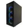 PC skriňa LC-Power Schwarz_Wanderer_X Midi Tower čierna
