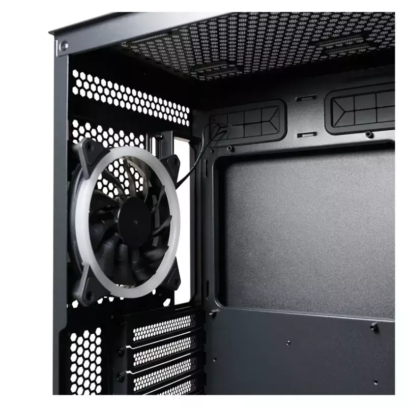 PC skriňa LC-Power Schwarz_Wanderer_X Midi Tower čierna