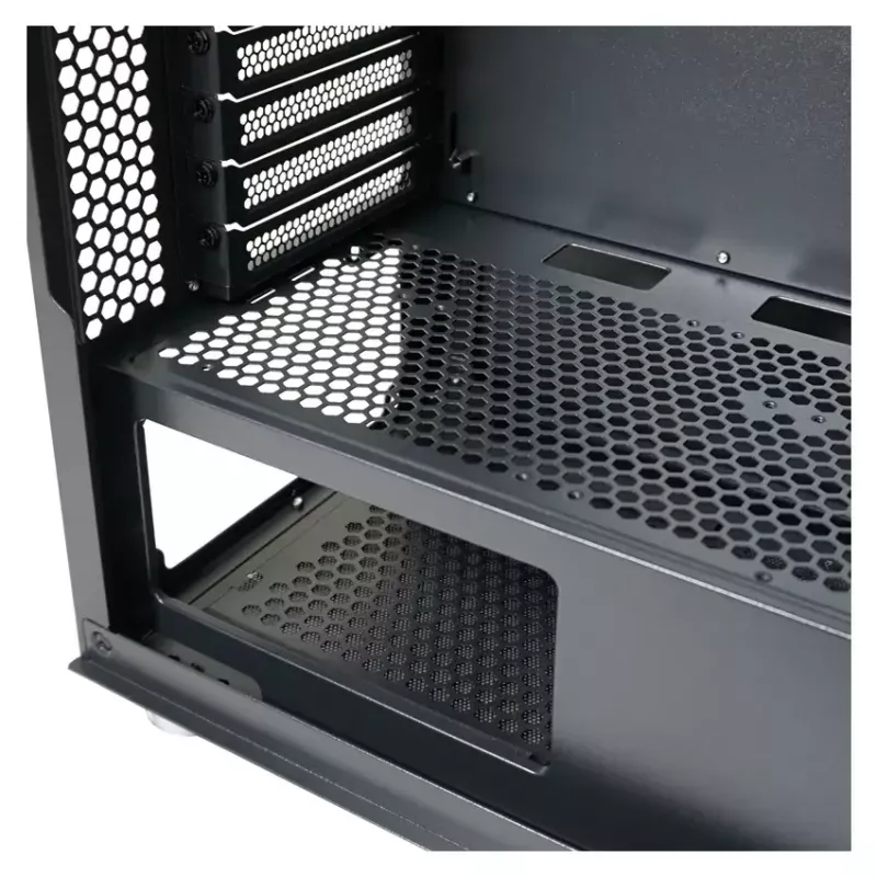 PC skriňa LC-Power Schwarz_Wanderer_X Midi Tower čierna