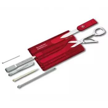 SwissCard Classic Victorinox červená