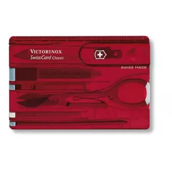 SwissCard Classic Victorinox červená