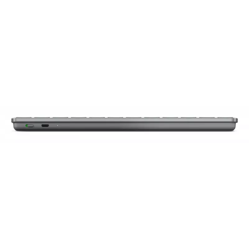 Bezdrôtová multi-device klávesnica Lenovo — USB Type-C, Luna Grey, 255,8×105,9×14,6 mm, 5V 200mAh