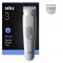 Braun Series 3 zastrihávač telesného ochlpenia/holiaci strojček, svetlosivá