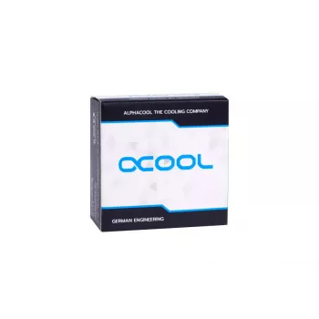 Alphacool ES D-Plug konektorové spojenie, G1/4 vonkajší závit na G1/4 vonkajší závit, čierny
