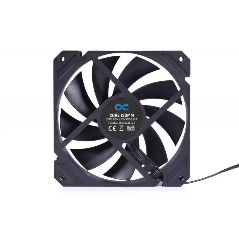 Ventilátor Alphacool 24852 12 cm čierny 600-2500 RPM hydraulický