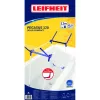 Leifheit Pegasus 120 Solid Compact 81720 skladací podlahový sušiak na bielizeň, dĺžka sušenia 12 m, 76 x 149 x 43 cm, modrá/biela