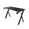 Stôl Trust GXT 700 Omnius čierny obdĺžnikový kovový rám 1200x600x740mm