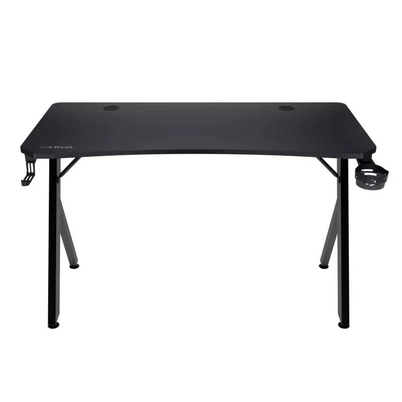 Stôl Trust GXT 700 Omnius čierny obdĺžnikový kovový rám 1200x600x740mm